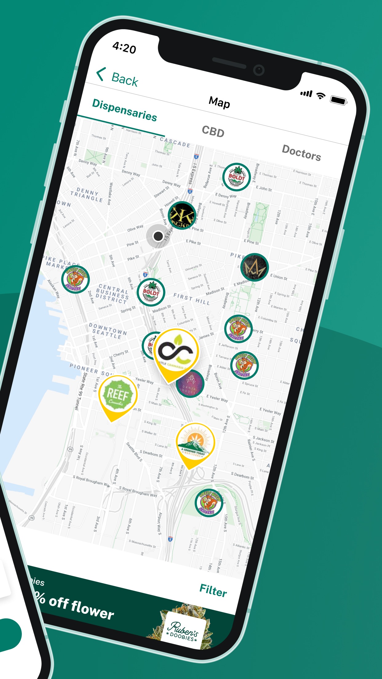 Leafly: Find Weed Near You screenshot 2