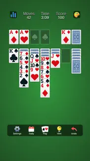 new classic solitaire klondike iphone screenshot 4