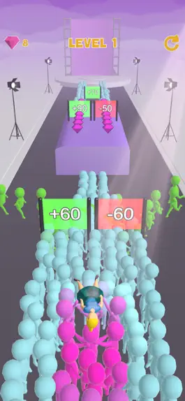 Game screenshot Crowd Surf Run apk