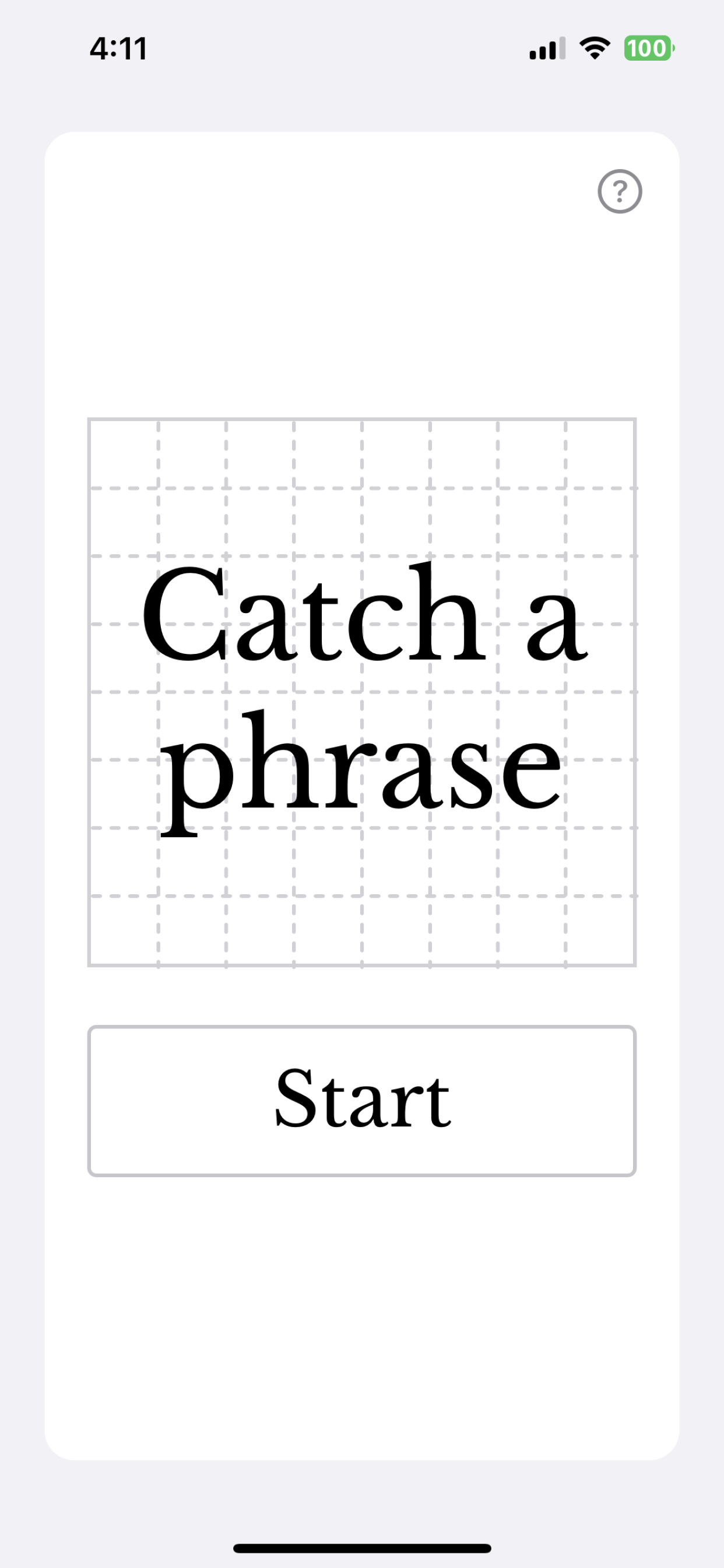 Catch a phrase