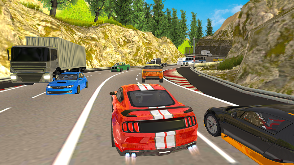 #7. Traffic Car: Speed Race (iOS) Podle: i-Tey Games