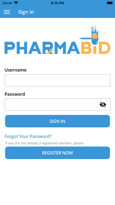 Pharmabid screenshot 2