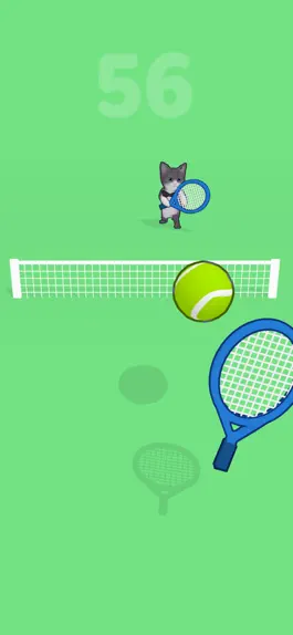 Game screenshot Tennis Cat 3D apk