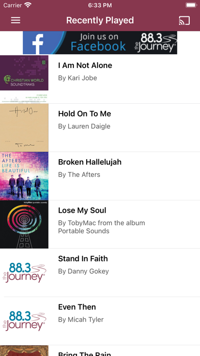 88.3 The Journey Screenshot