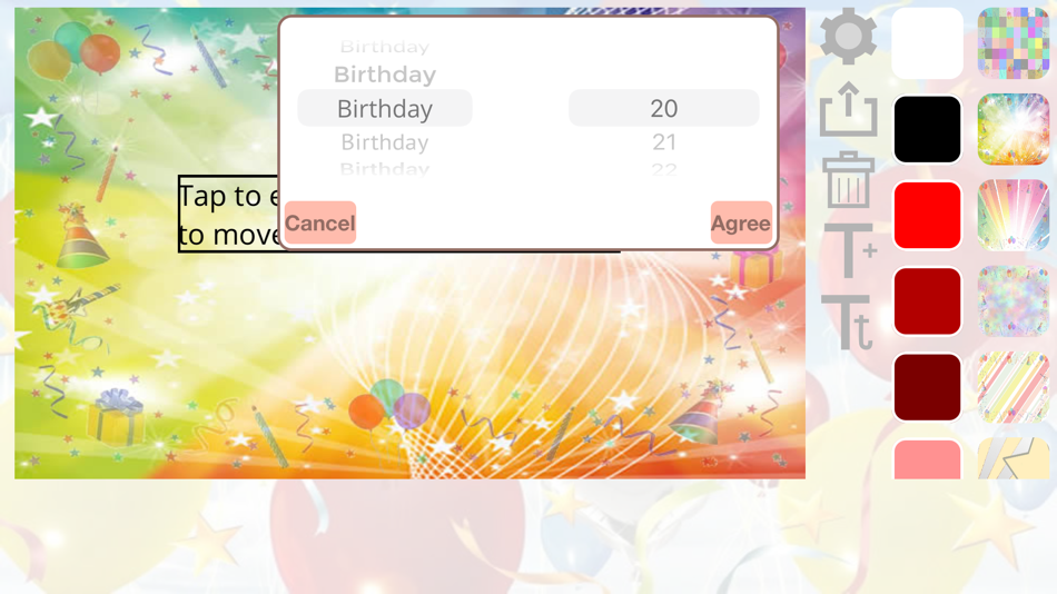 #2. Create birthday invitation (iOS) 由: Mireia Lluch Ortola