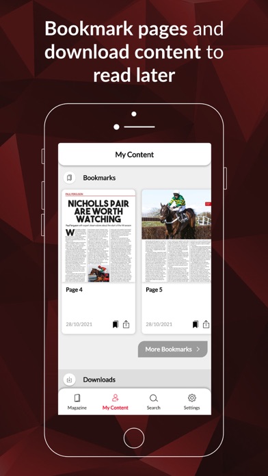 Racing Ahead Magazine Screenshot