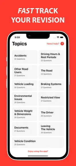 Game screenshot 2023 HGV Theory Questions mod apk