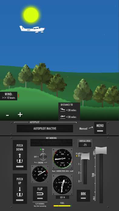 Screenshot #2 pour Flight Simulator 2d