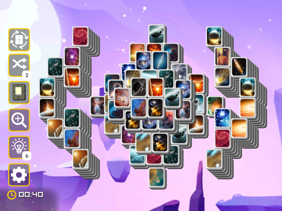 Mahjong Galaxy Space iPad screenshot 5 - Games app