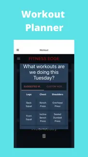 workout planner app iphone screenshot 3