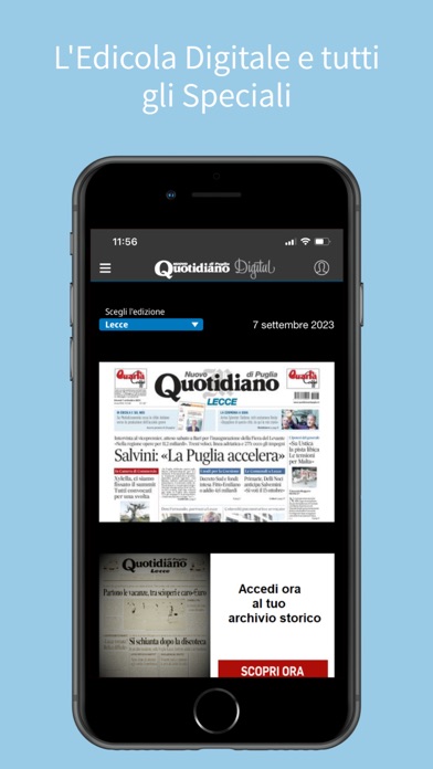 Quotidiano di Puglia Screenshot