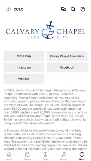 Calvary Chapel Lake City screenshot 3