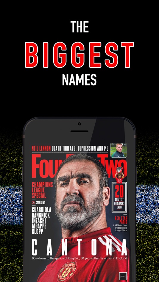 #1. FourFourTwo Magazine (iOS) 由: Future plc