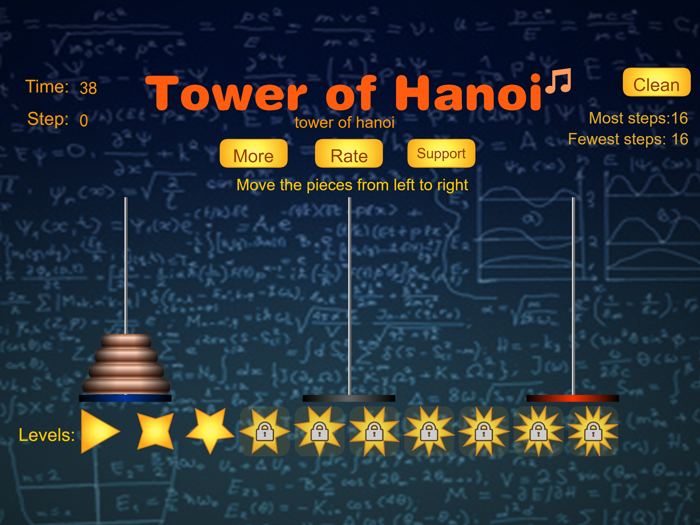 Tower of Hanoi Game