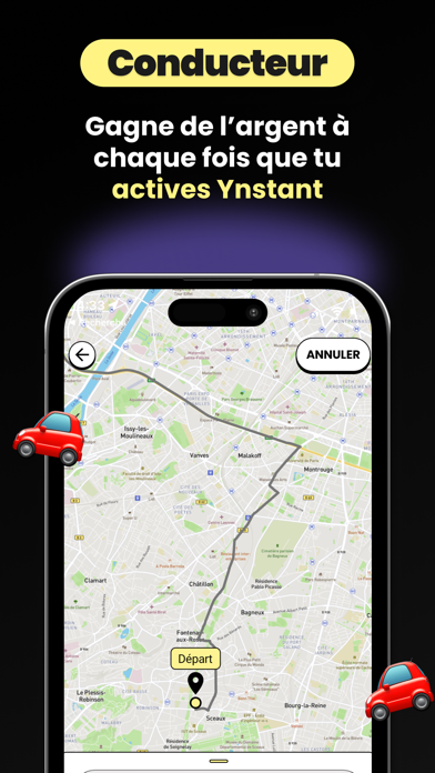 Ynstant - carpooling Screenshot