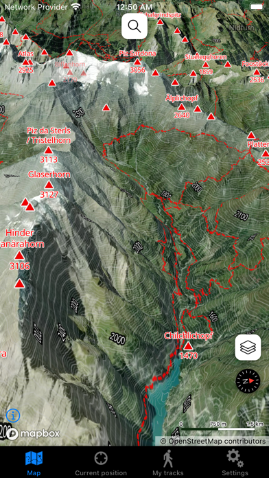 Hiking Map Schweiz Screenshot