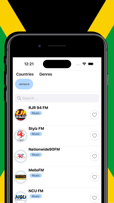 Jamaica Radios - FM AM for iPhone - Free App Download