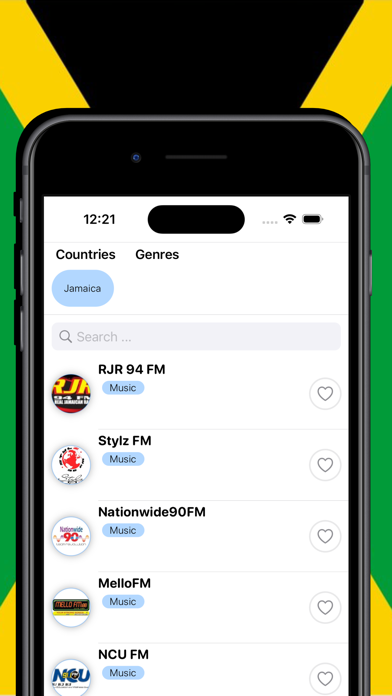Jamaica Radios - FM AM Screenshot