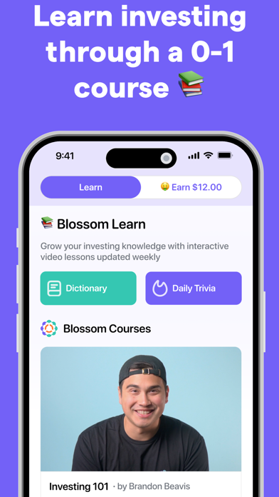 Blossom: Social Investing Screenshot