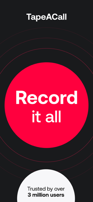 ‎TapeACall: Call Recorder Screenshot