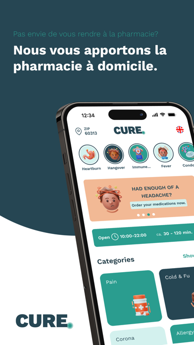 Screenshot #1 pour CURE: All Things Health