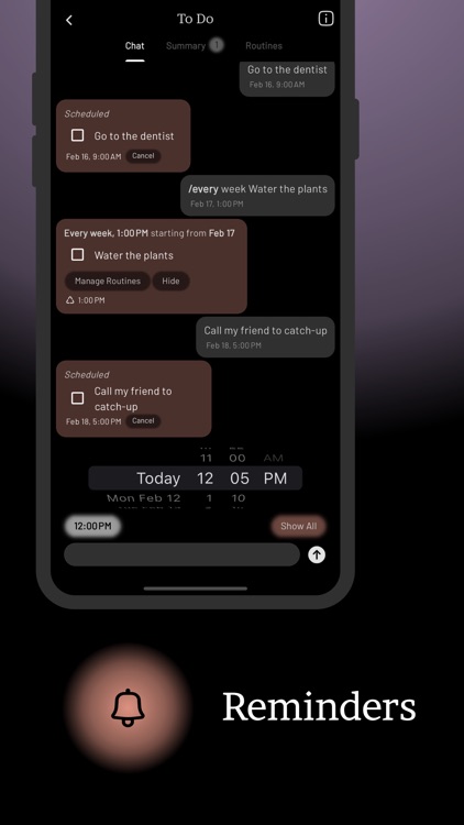 tetrify: Text Yourself Notes