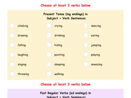 Game screenshot Fun with Verbs & Sentences HD hack