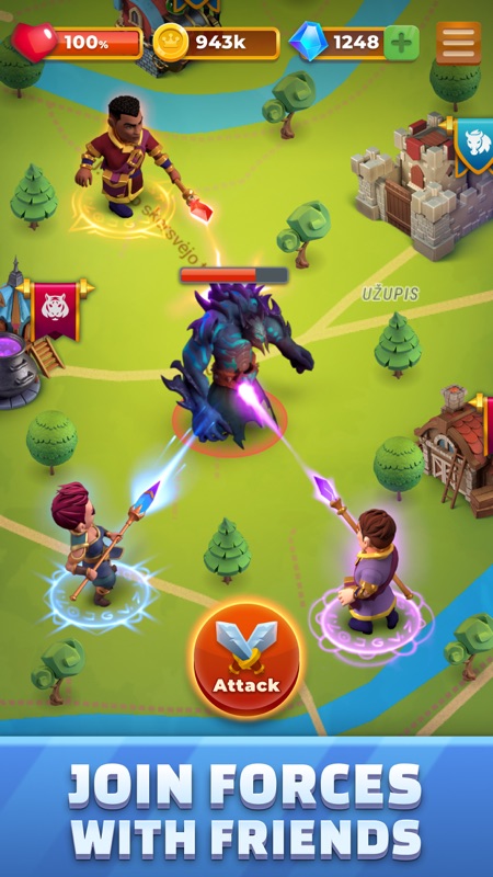 Street Conquest: Map MMO / RPG screenshot 3