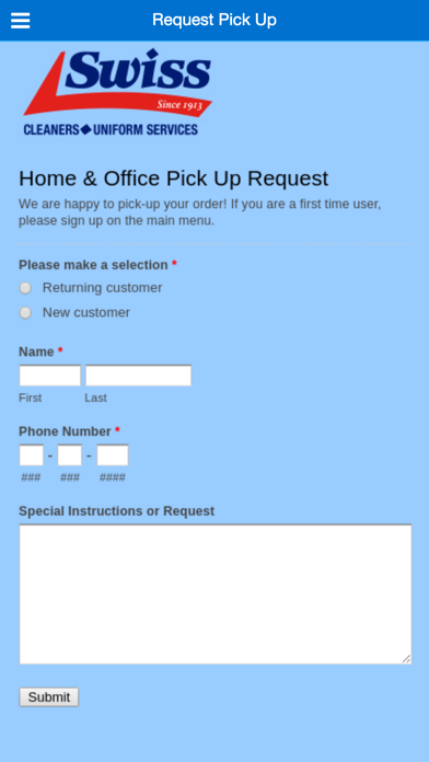 Swiss Cleaners Screenshot