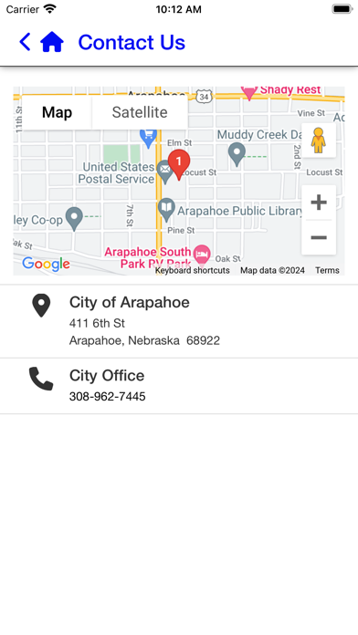 City of Arapahoe Nebraska Screenshot