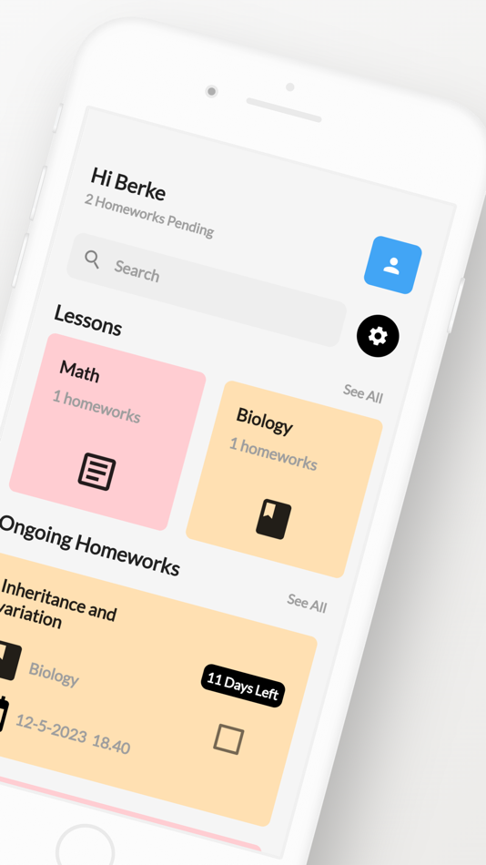 #2. Homework Tracker:Homework Hero (iOS) 来自: Berke Kurnaz