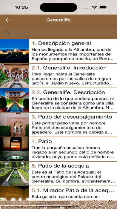 ALHAMBRA AUDIOGUÍA GRANAVISIÓN Screenshot