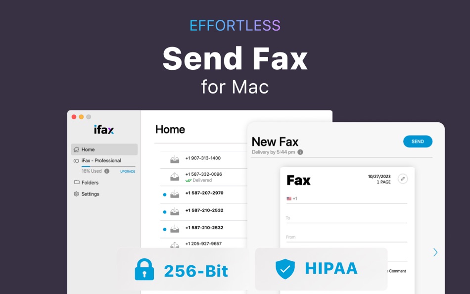 Send & Receive Fax App- iFax - 5.50 - (macOS)