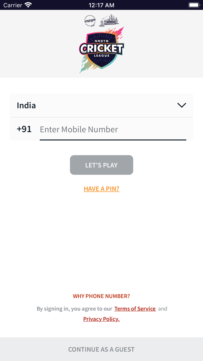 NNDYM Cricket League