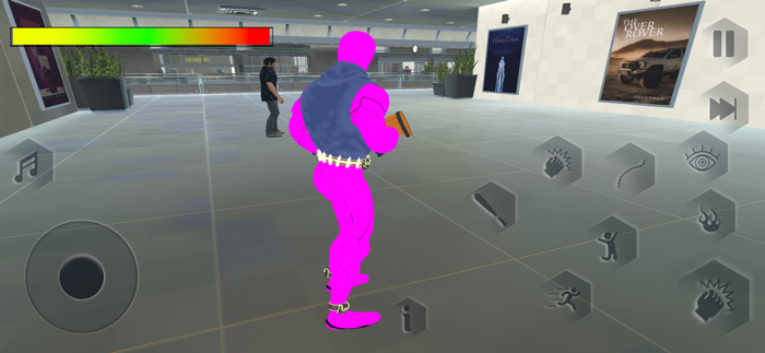 Spider Rope Crime City Hero 3D