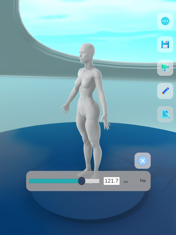 Body Number -3D body track