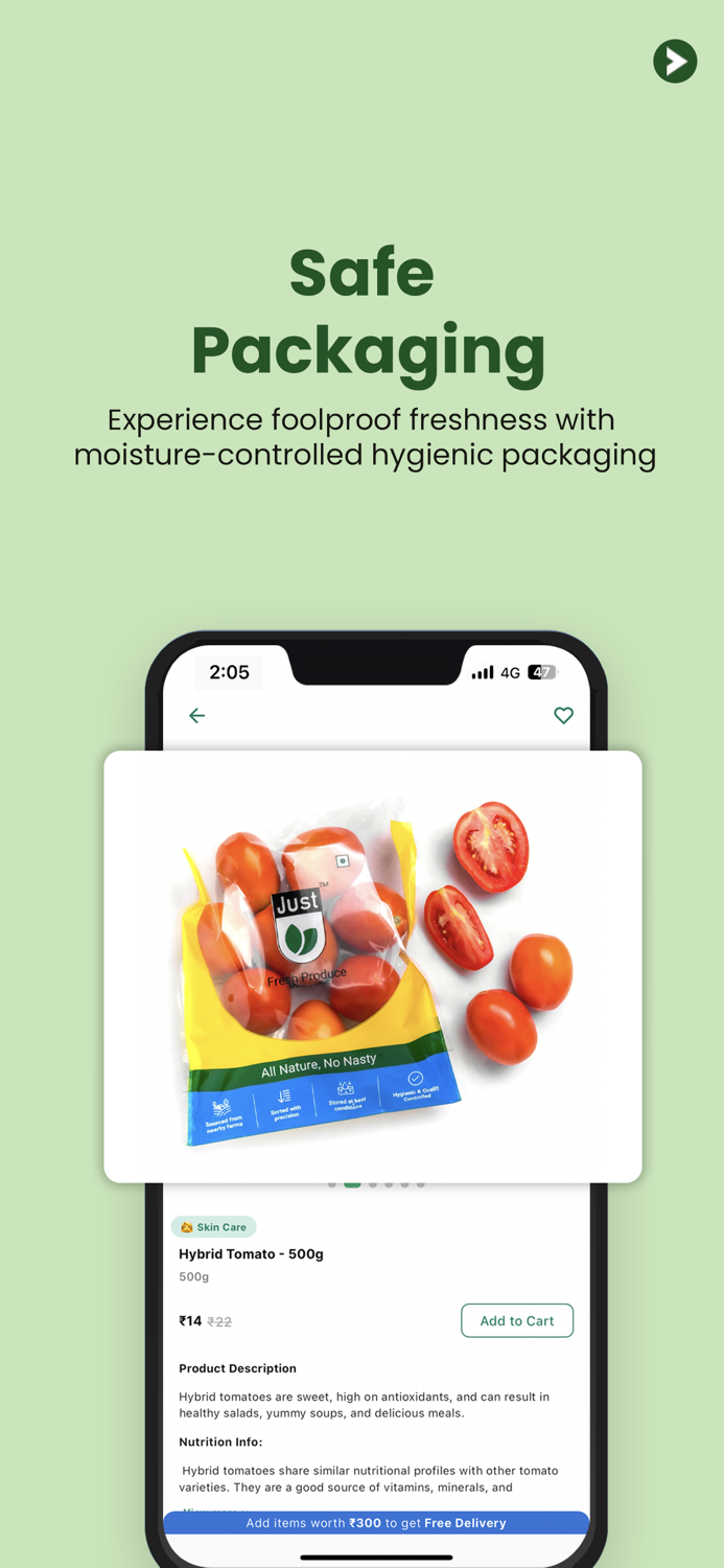 JUST Fresh  Fruit and Vegetable