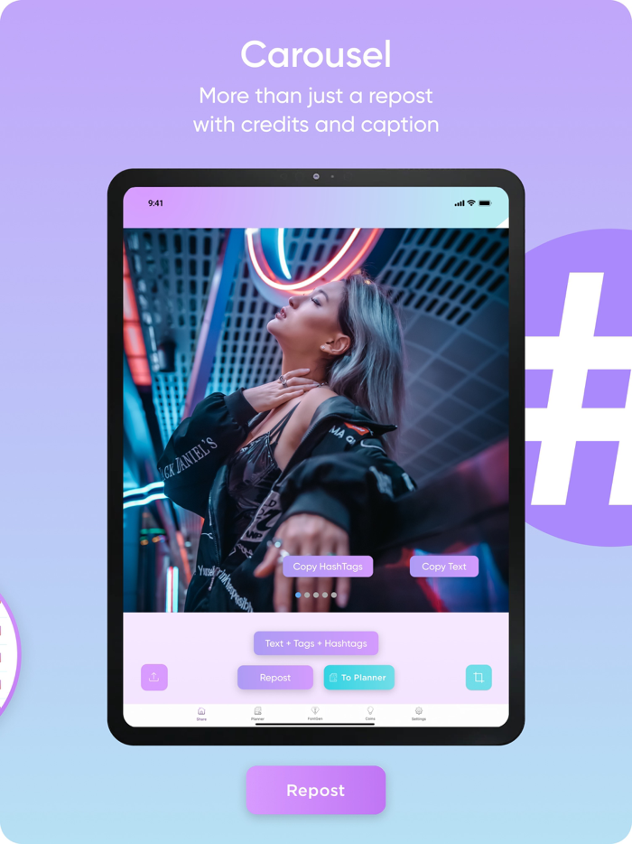 InstantMaker repost and editor
