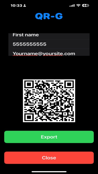 QRGEN - QR Maker Screenshot