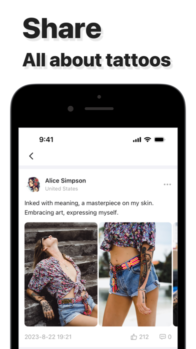 SHOWME: VIDEO CHAT LIVE TATTOO Screenshot