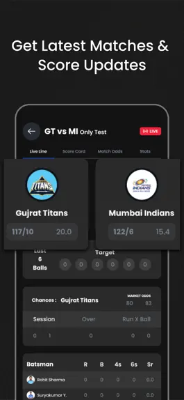 Game screenshot CrickLine IPL Live Score 2023 hack