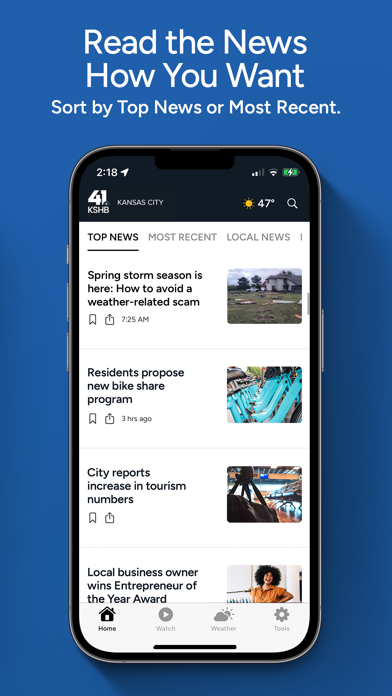 KSHB 41 Kansas City News Screenshot