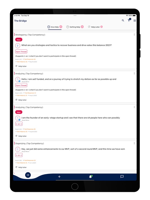 LeaderBridge iPad screenshot 4 - Reference app