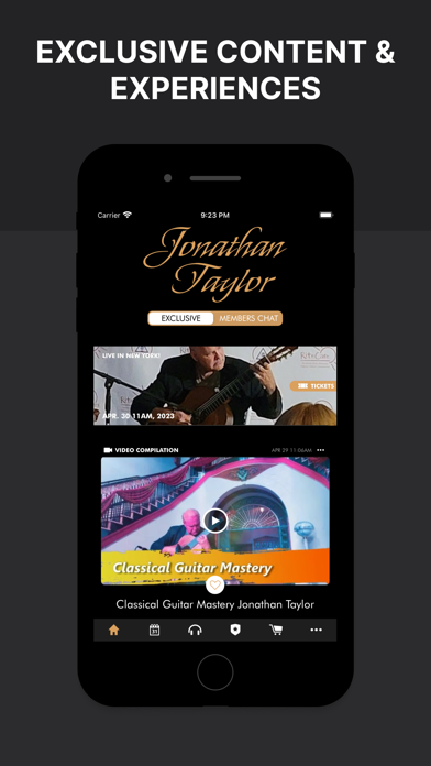 Jonathan Taylor - Official App Screenshot