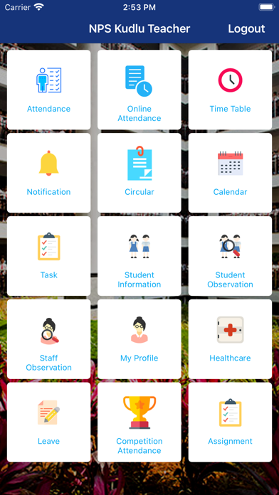 NPS Kudlu Teacher Screenshot