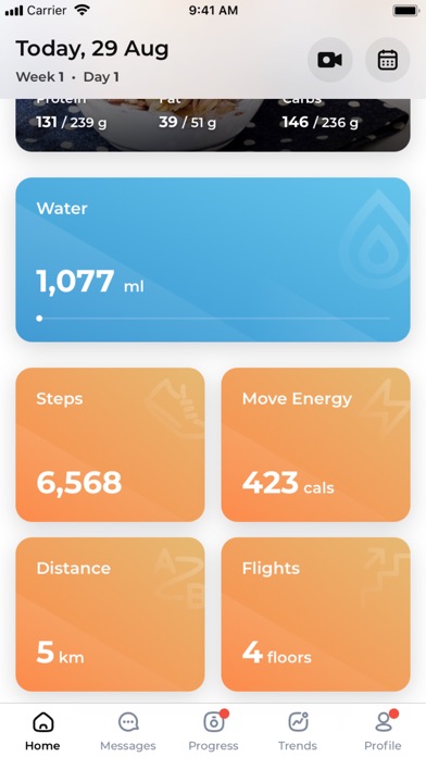 D1 fitness Screenshot