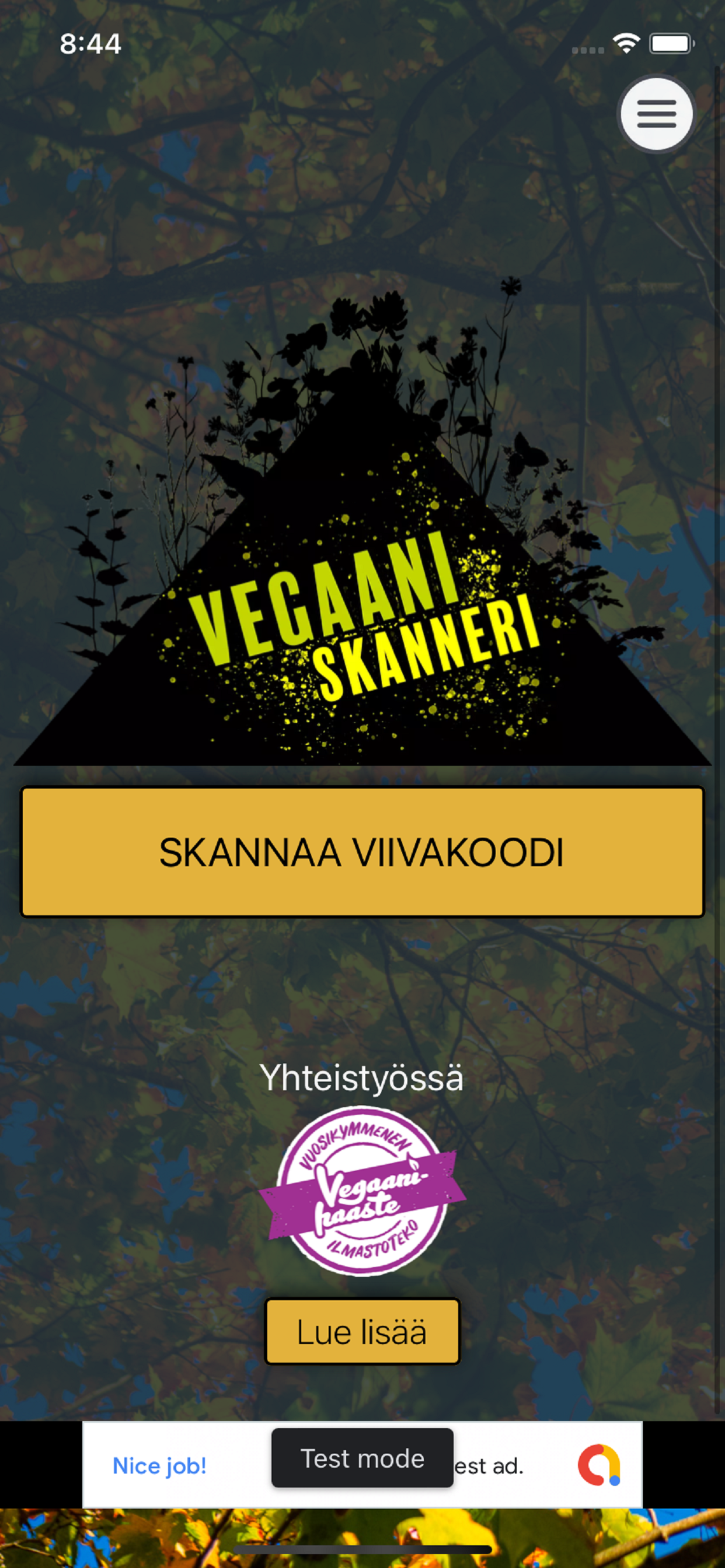 VegaaniSkanneri