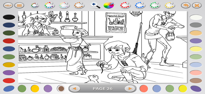 Potion Maker Intricate Color