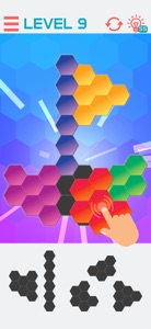 Hexagon Graph Puzzles screenshot #4 for iPhone