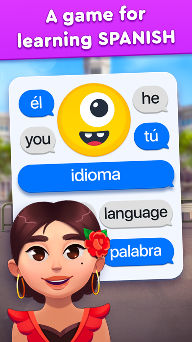 Learn Spanish - Learning Game Screenshot